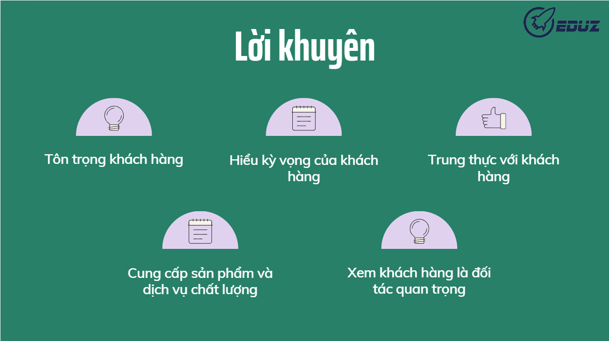 5. Những lời khuyên để duy trì mối quan hệ 2 bên